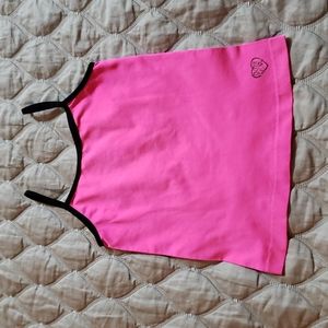 Body Glove girls activity pink tank top